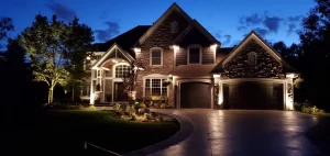 How does low-voltage outdoor lighting work