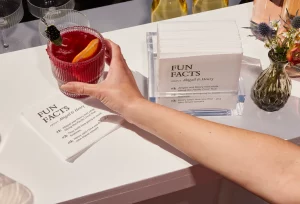 how to customize beverage napkins